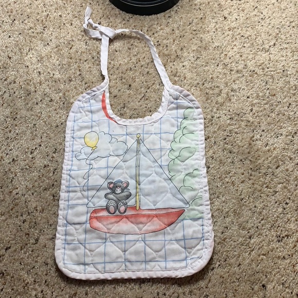 Hand Crafted Other - Handmade Reversible Baby Bib- OS